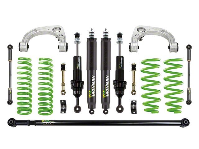 Ironman 4x4 3-Inch Foam Cell Pro Medium Load Suspension Lift Kit with Shocks; Stage 3 (10-24 4Runner w/o KDSS System)