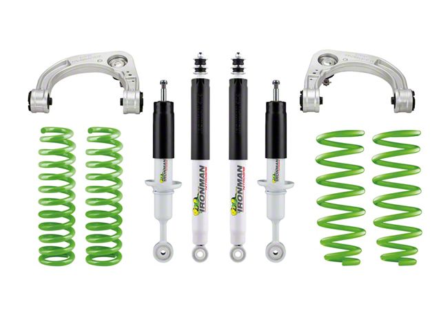 Ironman 4x4 3-Inch Nitro Gas Medium Load Suspension Lift Kit with Shocks; Stage 2 (03-24 4Runner w/o KDSS System)