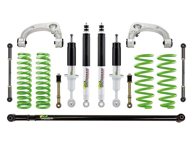 Ironman 4x4 3-Inch Nitro Gas Medium Load Suspension Lift Kit with Shocks; Stage 3 (03-24 4Runner w/o KDSS System)