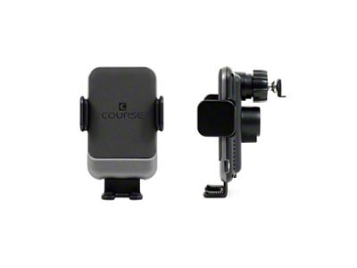 Direct Fit Phone Mount with Charging Auto Closing Cradle Head; Black (10-23 4Runner)