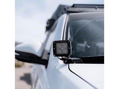 Cali Raised LED 3x2-Inch 18W LED Lights with Ditch Mounting Brackets (10-24 4Runner)