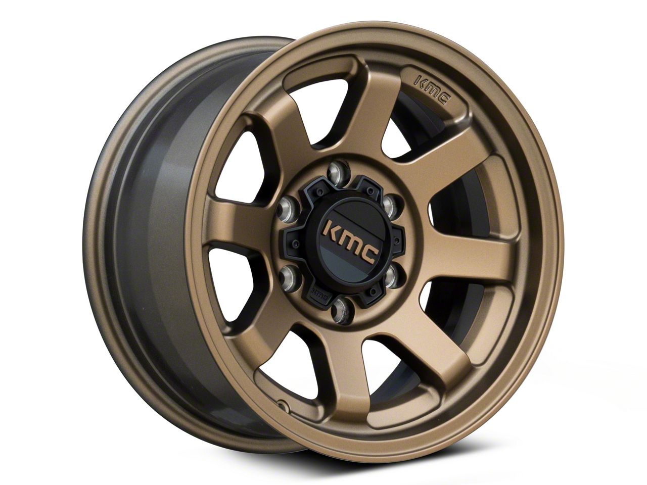 KMC Tacoma Trail Matte Bronze 6-Lug Wheel; 16x8; 0mm Offset ...