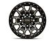KMC Summit Satin Black with Gray Tint 6-Lug Wheel; 17x8.5; 0mm Offset (10-24 4Runner)