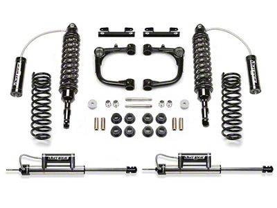 Fabtech 3-Inch Uniball Upper Control Arm Lift Kit with Dirt Logic 2.5 Reservoir Coil-Overs and Dirt Logic 2.25 Reservoir Shocks (10-24 4WD 4Runner w/o KDSS System, Excluding TRD Pro)