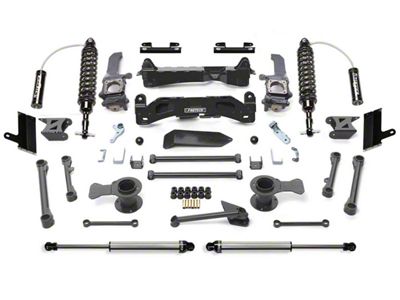 Fabtech 6-Inch Performance Suspension Lift Kit with Dirt Logic 2.5 Reservoir Coil-Overs and Shocks (2015 4WD 4Runner w/ M14-1.5 Caliper Bolts & w/o KDSS System, Excluding TRD Pro; 16-24 4WD 4Runner w/o KDSS System, Excluding TRD Pro)