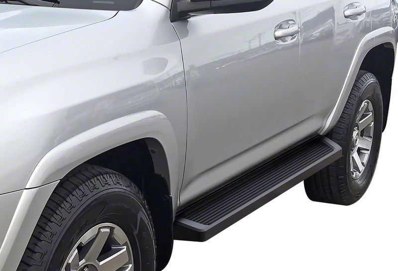 Toyota 4-Runner 6-Inch iStep Running Boards; Black (10-23 4Runner Trail ...