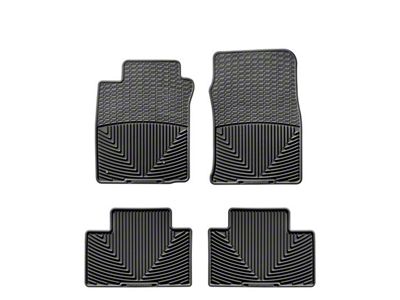 Weathertech All-Weather Front and Rear Rubber Floor Mats; Black (03-09 4Runner)