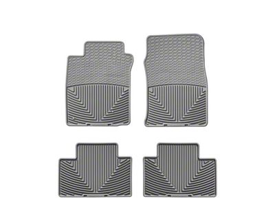 Weathertech All-Weather Front and Rear Rubber Floor Mats; Gray (03-09 4Runner)