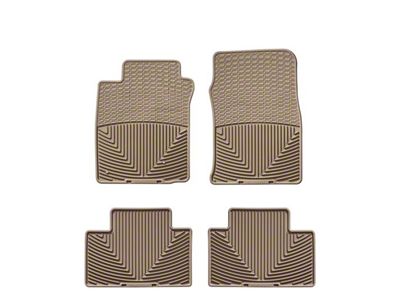 Weathertech All-Weather Front and Rear Rubber Floor Mats; Tan (03-09 4Runner)