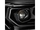 PRO-Series Projector Headlights; Alpha Black Housing; Clear Lens (10-13 4Runner)