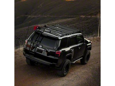 Southern Style Offroad Roof Rack with Standard Wind Fairing; Matte Black (10-23 4Runner)