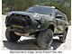 Southern Style Offroad Slimline Hybrid Front Bumper with Bull Bar, Winch Line Opening and 20-Inch Heise Cutout; Bare Metal (14-24 4Runner)