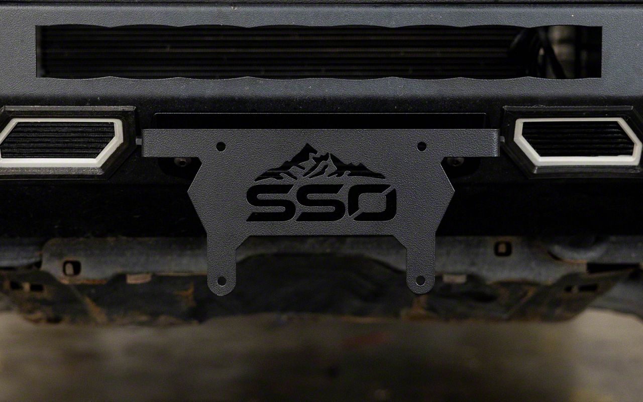 Southern Style Offroad License Plate Bracket for Offroad Bumpers