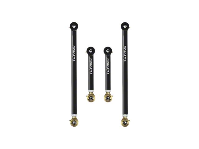 Core 4x4 Adjustable Rear Upper and Lower Control Arms; Tier 3 (03-24 4Runner)