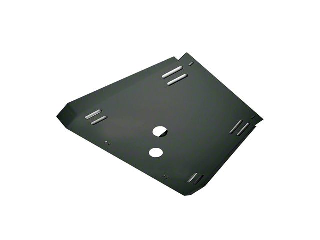 M.O.R.E. Middle Transmission Skid Plate; Black (14-24 4Runner)