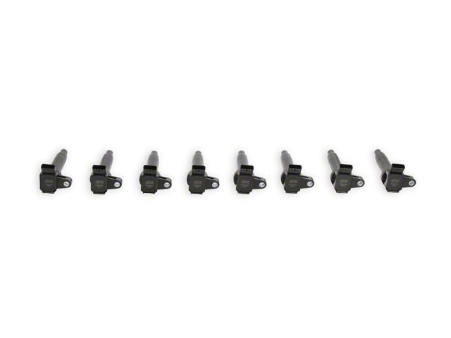 Accel SuperCoil Ignition Coils; Black; 8-Pack (07-09 4.7L Tundra)