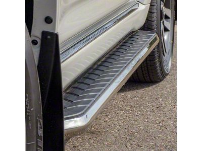AeroTread 5-Inch Running Boards; Polished (14-24 4Runner, Excluding Limited)