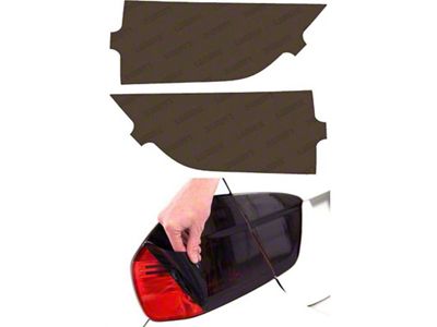 Lamin-X Brake/Reverse Light Tint Covers; Charcoal (14-24 4Runner)