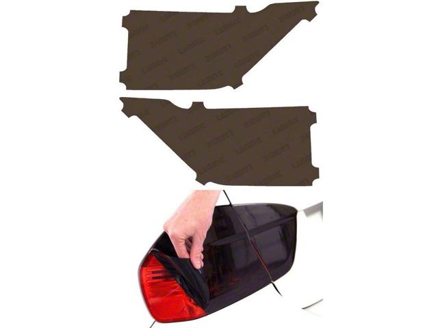 Lamin-X Brake/Reverse/Reflector Tint Covers; Charcoal (14-24 4Runner)