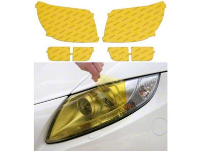 Lamin-X Headlight Tint Covers; Yellow (03-05 4Runner)