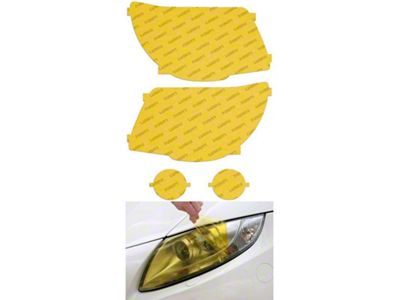 Lamin-X Headlight Tint Covers; Yellow (06-09 4Runner)