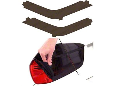 Lamin-X Rear Reflector Delete Tint Covers; Charcoal (14-24 4Runner)