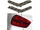 Lamin-X Rear Reflector Delete Tint Covers; Tinted (14-24 4Runner)