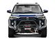 Road Armor Stealth Low Profile Hidden Winch Front Bumper with Hoop; Textured Black (14-24 4Runner)