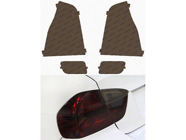 Lamin-X Tail Light Tint Covers; Smoked (03-05 4Runner)