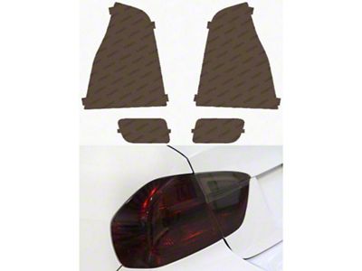 Lamin-X Tail Light Tint Covers; Smoked (03-05 4Runner)
