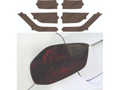 Lamin-X Tail Light Tint Covers; Smoked (14-24 4Runner)