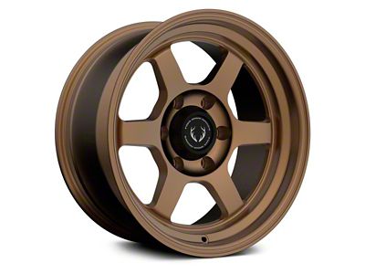Blackhorn Offroad BH01 Bronze 6-Lug Wheel; 17x9; 12mm Offset (16-23 Tacoma)