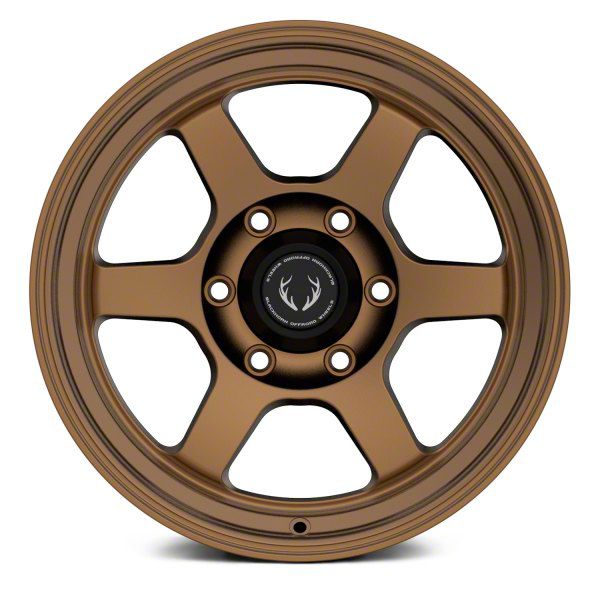 Blackhorn Offroad BH01 Bronze 6-Lug Wheel; 17x9; 12mm Offset (03-09 4Runner)