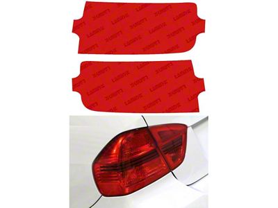 Lamin-X Rear Turn Signal Tint Covers; Red (14-24 4Runner)