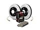 StopTech Sport Axle Slotted 6-Lug Brake Rotor and Pad Kit; Rear (10-24 4Runner)