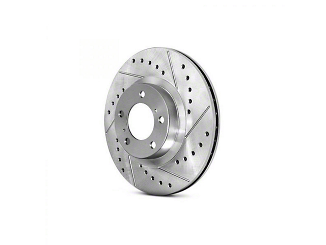 StopTech Sport Drilled and Slotted 6-Lug Rotor; Front Driver Side (03-09 4Runner w/ 13.30-Inch Front Rotors)