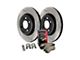 StopTech Street Axle Slotted 6-Lug Brake Rotor and Pad Kit; Front (10-24 4Runner)