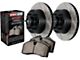 StopTech Truck Axle Slotted 6-Lug Brake Rotor and Pad Kit; Front (03-09 4Runner w/ 12.56-Inch Front Rotors)