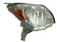 Headlights Depot Halogen Headlight; Passenger Side; Chrome Housing; Clear Lens (06-09 4Runner Limited, SR5)