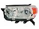 Headlights Depot Headlight; Driver Side (10-13 4Runner Limited, SR5)