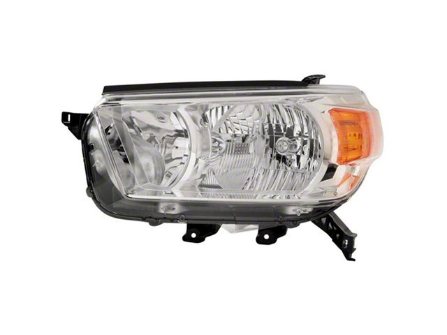 Headlights Depot Headlight; Driver Side (10-13 4Runner Limited, SR5)
