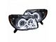 Oracle OE Style Headlights with LED Halo; Chrome Housing; Clear Lens (06-09 4Runner)