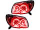 Oracle OE Sport Style Headlights with LED Halo; Chrome Housing; Clear Lens (06-09 4Runner)