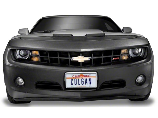 Covercraft Colgan Custom Full Front End Bra with License Plate Opening; Black Crush (10-13 4Runner Trail)