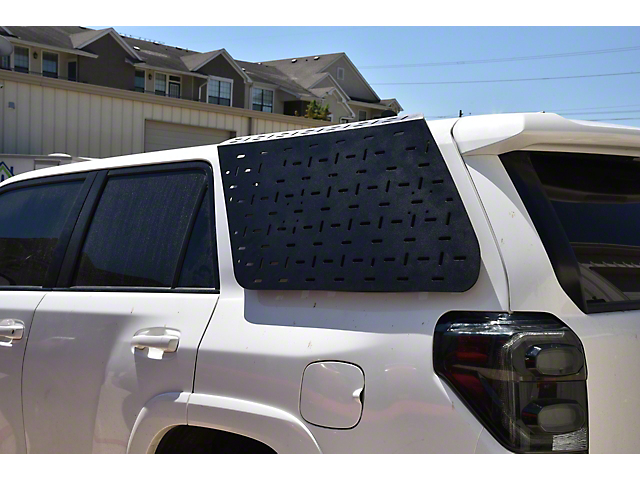 Velox Offroad Exterior Window Delete and Accessory Panel; Driver Side (10-23 4Runner)