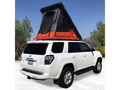 RUGGED Roof Top Tent; Onyx Utility Black (10-24 4Runner)