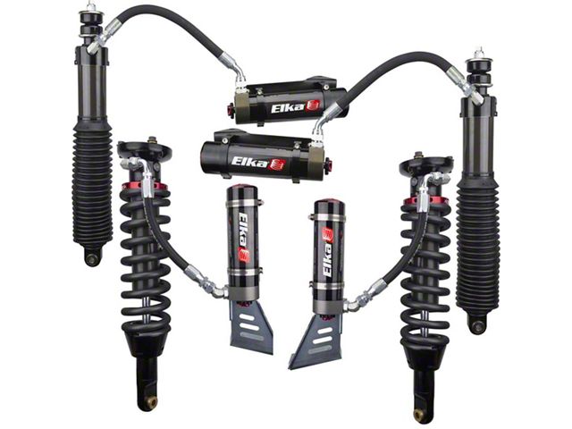 Elka Suspension 2.5 DC Reservoir Front Coil-Overs and Rear Shocks 0 to 2-Inch Lift (03-24 4Runner w/o KDSS System)