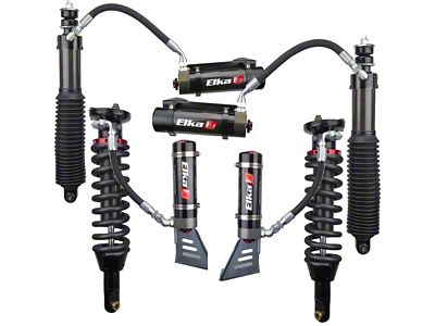 Elka Suspension 2.5 DC Reservoir Front Coil-Overs and Rear Shocks 0 to 2-Inch Lift (10-24 4Runner w/ KDSS System)