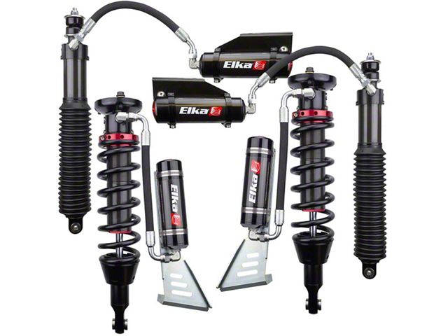 Elka Suspension 2.5 Reservoir Front Coil-Overs and Rear Shocks for 0 to 2-Inch Lift (03-24 4Runner w/o KDSS System)