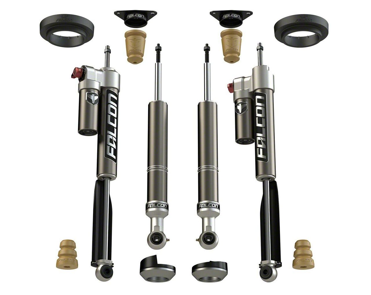Falcon Shocks Toyota 4Runner 2Inch Sport Tow/Haul Shock and Spacer